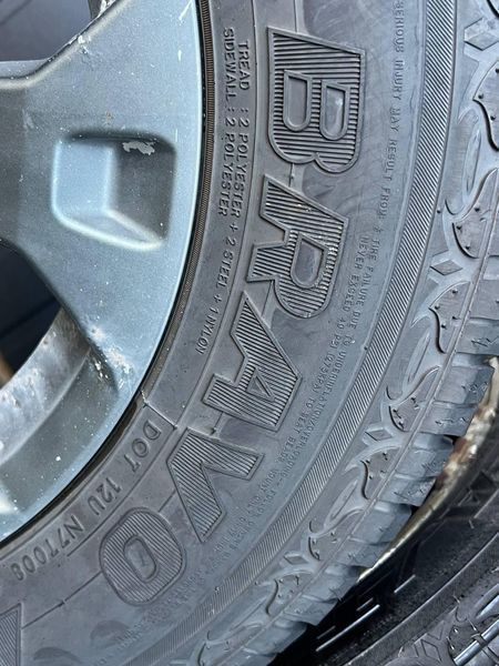 Б/у Комплект шин без дисків Maxxis Bravo 245/65 R17 (2024-2025р) 3222370718 фото