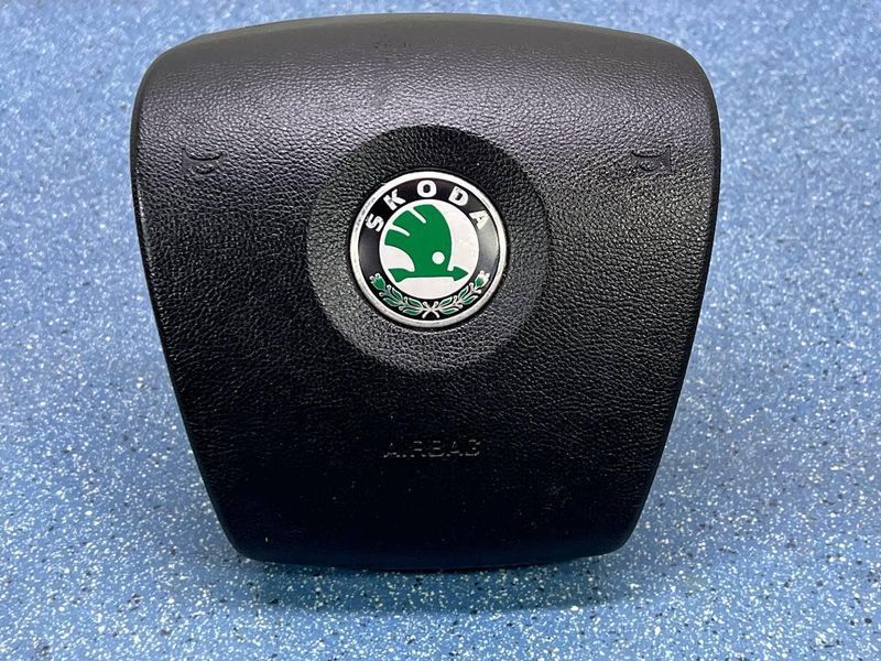 5J0880201D Водительская подушка безопасности (Airbag) в рулевое колесо Skoda Fabia 2 / Шкода Фабия 2 2007-2014 3214378585 фото