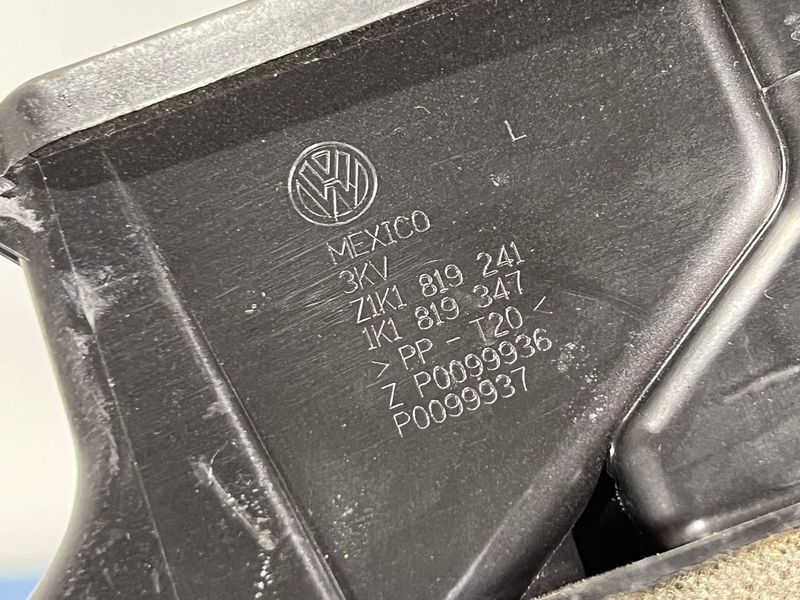 1K1819241 / 1K1819347 Б/у Воздуховодящий канал (впуск воздуха/заборщик) Volkswagen Golf 5 / Вольксваген Гольф 5 2008-2013 3027952143 фото