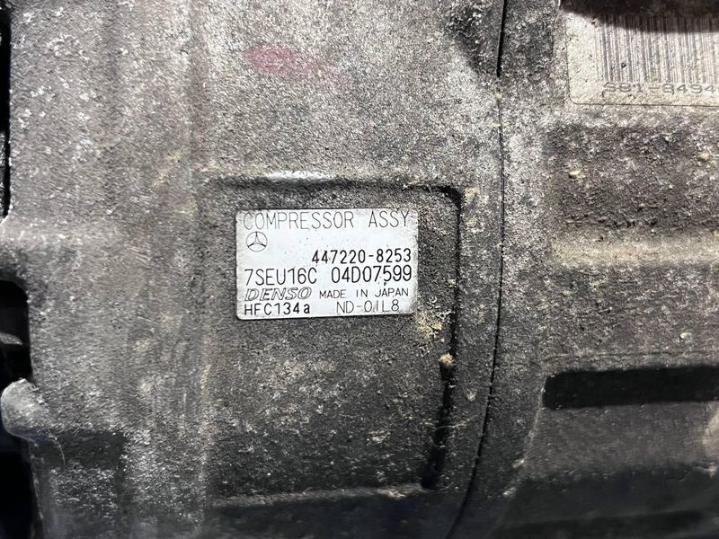 A0002308811 / 4472208253 Б/у Компрессор кондиционера (Denso) Mercedes-Benz ML-Class W163 / Мерседес-Бенс В163 1997-2005 3088019581 фото