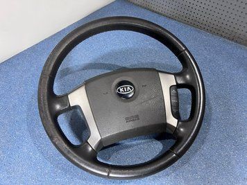 KA211516241210 / 569103E010CQ Б/у Кермо (у зборі) / Подушка безпеки керма (airbag) Kia Sorento 2.5 CRDi 2004-2007 2929257511 фото