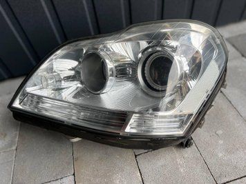 A1648205159 / A1648260391 Б/у Ліва передня ксенонова фара Mercedes GL 164 (350 crdi 4matis) Мерседес 2011-2012 Англія 3139704324 фото