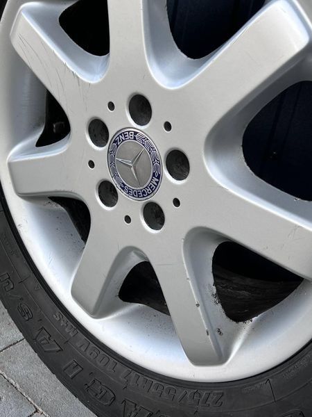 A1634010902 Б/у Комплект легкосплавных дисков с шинами (275/55R17) Mercedes-Benz ML-Class W163 / Мерседес-Бенс В163 1997-2005 3093575209 фото
