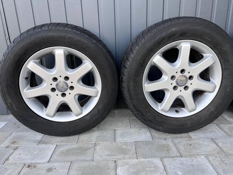 A1634010902 Б/у Комплект легкосплавных дисков с шинами (275/55R17) Mercedes-Benz ML-Class W163 / Мерседес-Бенс В163 1997-2005 3093575209 фото