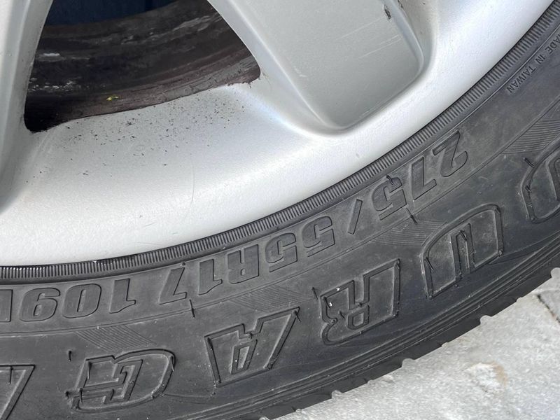 A1634010902 Б/у Комплект легкосплавных дисков с шинами (275/55R17) Mercedes-Benz ML-Class W163 / Мерседес-Бенс В163 1997-2005 3093575209 фото
