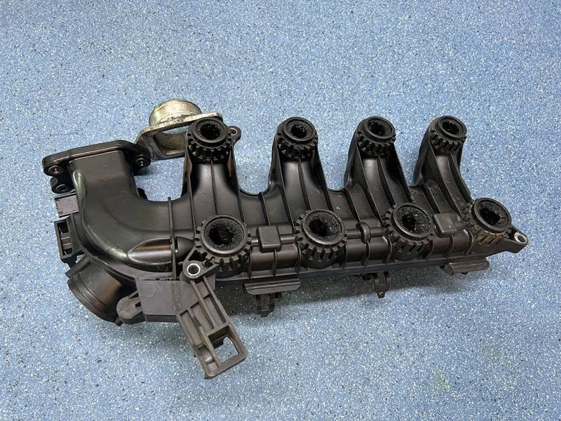 9653808680 (993390) Б/у Коллектор впускной пластик Peugeot Partner 1.6hdi / Пежо Партнер 1996-2008 3227967889 фото