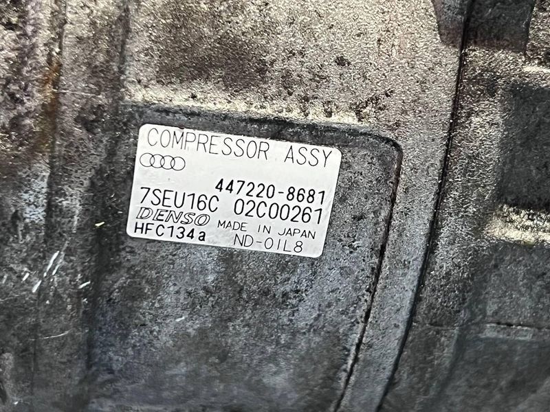 4472208681 / 7SEU16C Б/у Компресор кондиціонера ( Denso) Skoda / VW / Audi / Seat // Шкода / Вольксваген / Ауді / Сіат 3044249285 фото