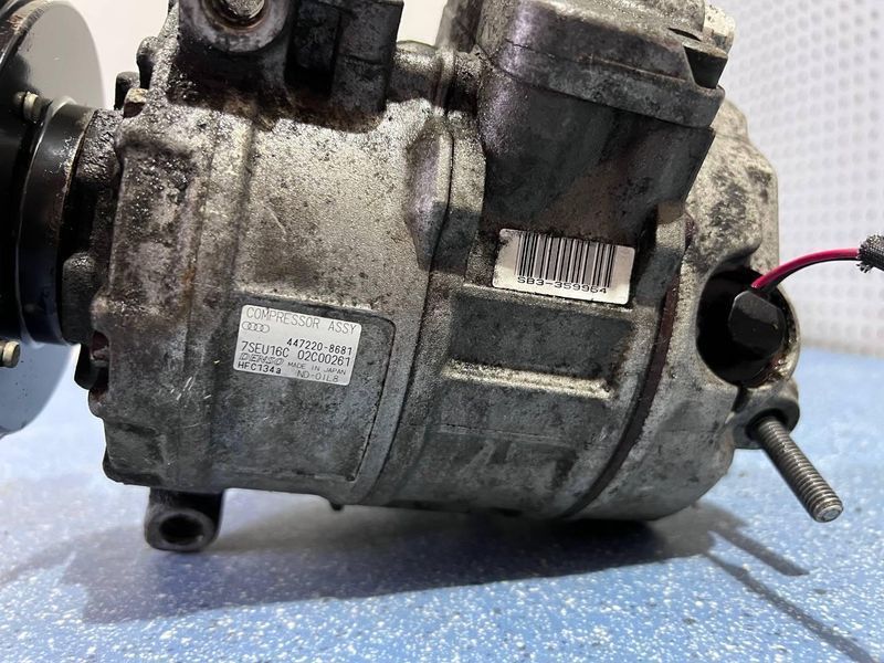 4472208681 / 7SEU16C Б/у Компресор кондиціонера ( Denso) Skoda / VW / Audi / Seat // Шкода / Вольксваген / Ауді / Сіат 3044249285 фото