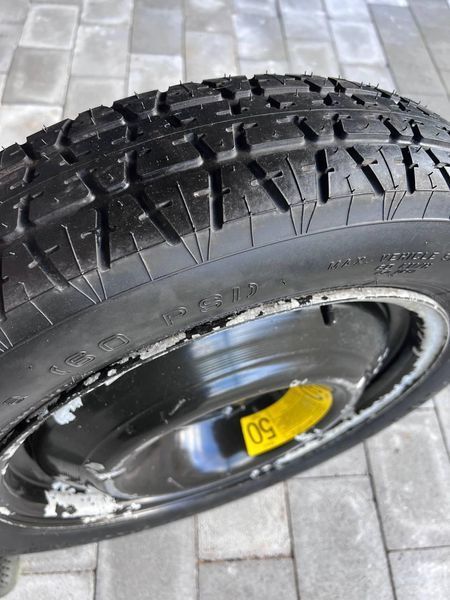 1634011102 Б/у Запасное колесо (докатка) T155/90D18 Mercedes-Benz ML-Class W163 / Мерседес-Бенс В163 1997-2005 3093603008 фото