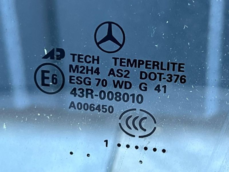 43R008010 Б/у Скло дверей передніх лівих Mercedes GL 164 (350 crdi 4matis) Мерседес 2011-2012 3143651222 фото