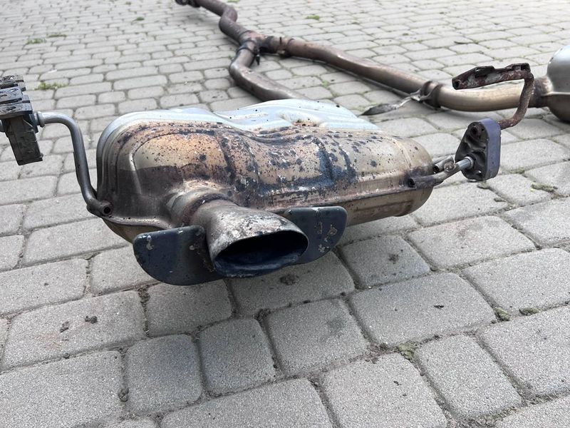 A1644902916 / A1644903016 Б/у Вихлопна система з лівим і правим глушником Mercedes GL 164 (350 crdi 4matis) Мерседес 2011-2012 3137502434 фото