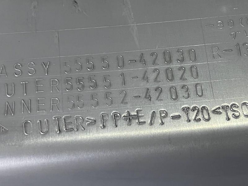 5555042030 / 5555242030 Б/у Бардачок (пассажирский) Toyota RAV4 Тойота РАВ4 2001-2005 3113343829 фото