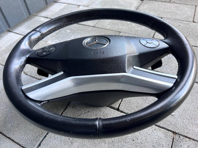 Б/у Мультифункціональне кермо (у зборі з подушкою безпеки) Mercedes GL 164 (350 crdi 4matis) Мерседес 2011-2012 3133616700 фото