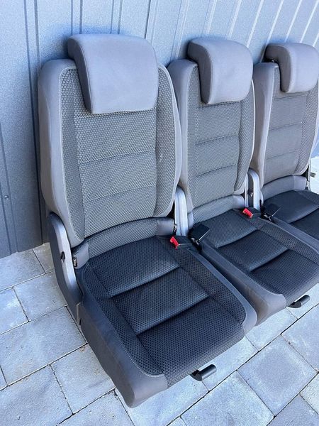 1T0883063H Б/у Сидения комплект (3 шт) Volkswagen Touran / Фольцваген Тоуран 2010-2015 3086007408 фото