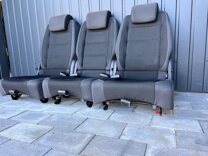 1T0883063H Б/у Сидения комплект (3 шт) Volkswagen Touran / Фольцваген Тоуран 2010-2015 3086007408 фото
